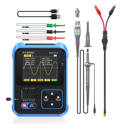 Dso tc3 oscilloscopio 3in1 - oscilloscopio,