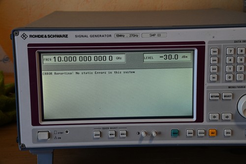 Rohde schwarz smp03 - &,