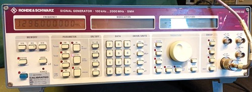 Rohde schwarz signal - &,